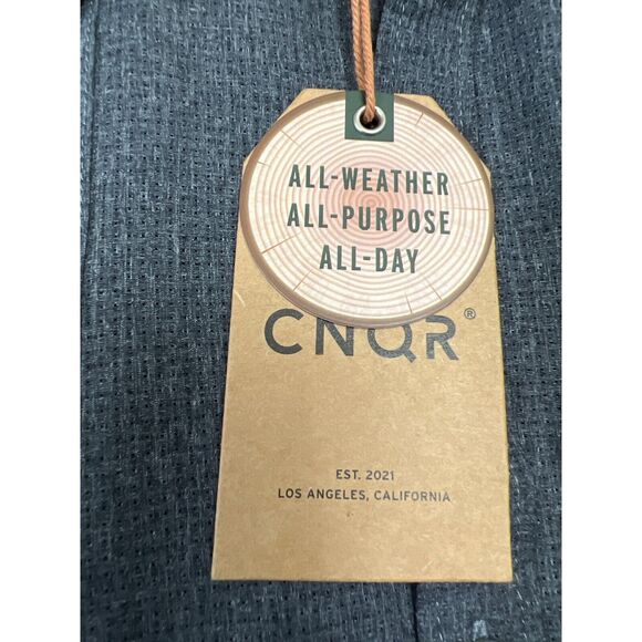 NWT CNQR Mens Button Up Shirt Long Sleeve Shirt Work Casual All Weather Shirt - Picture 3 of 13